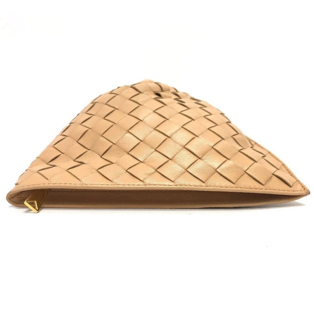 BOTTEGA VENETA 652001 Intrecciato Mini The Twist Handbag Beige/GoldHardware - Picture 2 of 11